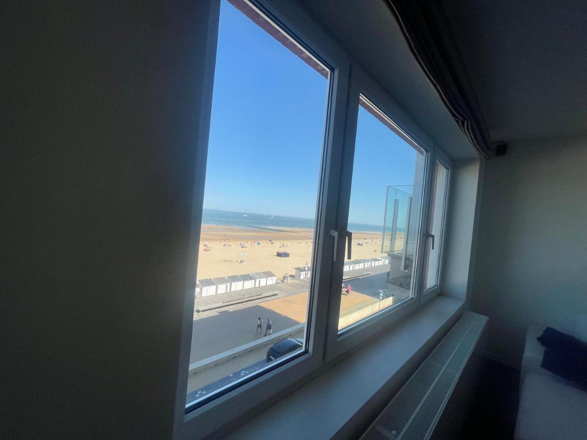 Ferienwohnung Luxe App - Zeedijk Mariakerke - Prachtig Zeezicht Ostende Exterior foto