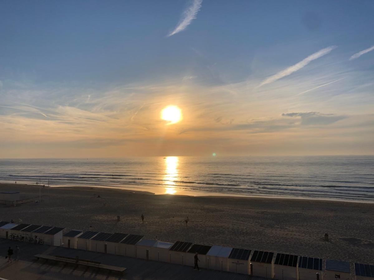 Ferienwohnung Luxe App - Zeedijk Mariakerke - Prachtig Zeezicht Ostende Exterior foto